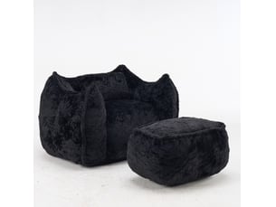 Banquette lit convertible couchage Occasionnel MIVRAY   noir