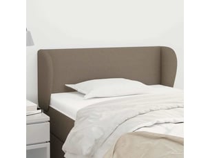Tete de lit A poser largeur 93 cm taupe