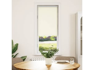Store enrouleur occultant, store à rouleau blanc cassé largeur du tissu 35,7 cm cf45603