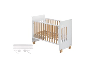 Lit bébé 90x190 cm CUNA15K coloris beige