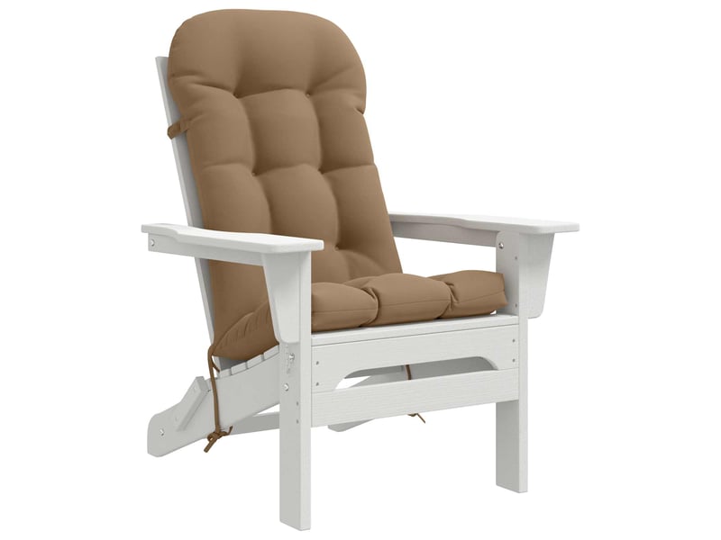 Coussin de transat ensoleillé, coussin pour bain de soleil putten 100 % polyester taupe cf56089 - Conforama C