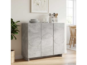 Buffet    <strong></strong> <strong></strong> - 85.5 cm coloris gris 