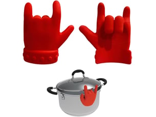 (2 pièces)repose cuillère,gadgets de cuisine couvercle de casserole en forme de doigt pour éviter les débordements support de louche à soupe surélevée