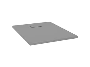 Receveur de douche salle de bain smc 90x70 cm gris 02_0001973