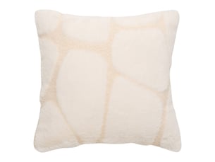 Coussin boucly carré 40x40cm galets