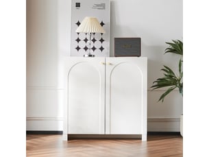 Buffet 2 porte(s)   OSUPNESSEE  - 80 cm coloris blanc 