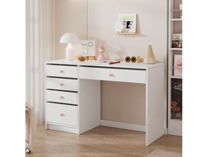 Bureau enfant COVREO coloris blanc