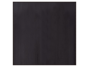 Tapis carré marron foncé 100x100 cm bambou - comfortxl
