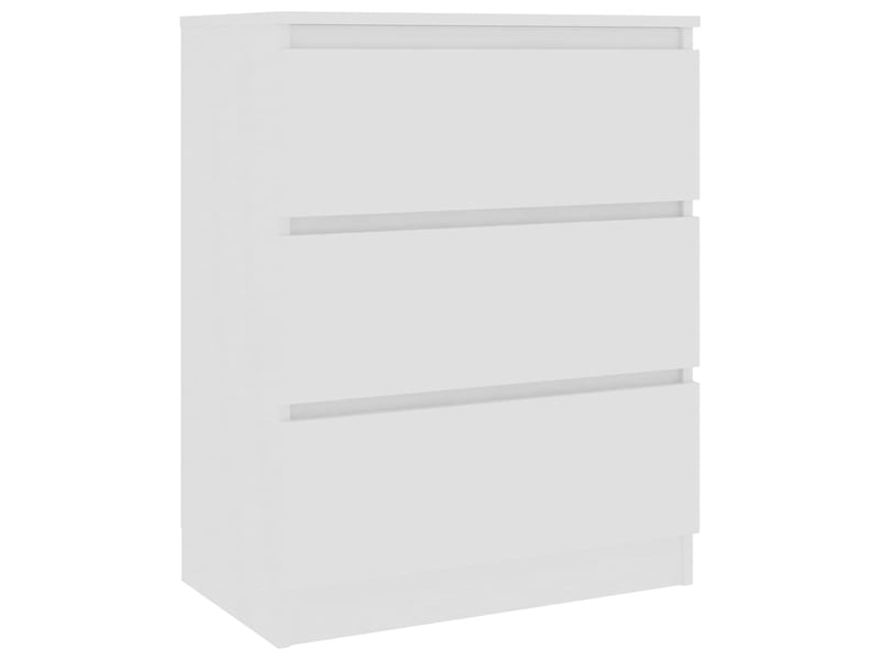  Buffet - bahut - meuble de rangement blanc 60x35x76 cm bois d'ingénierie  - Conforama A