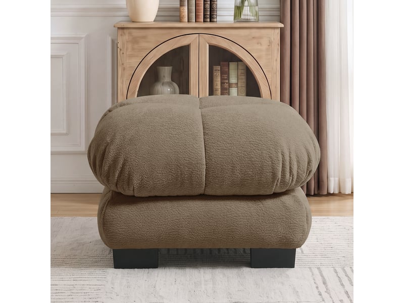  Tissu chenille ottoman -marron SF20260312012 - Conforama C