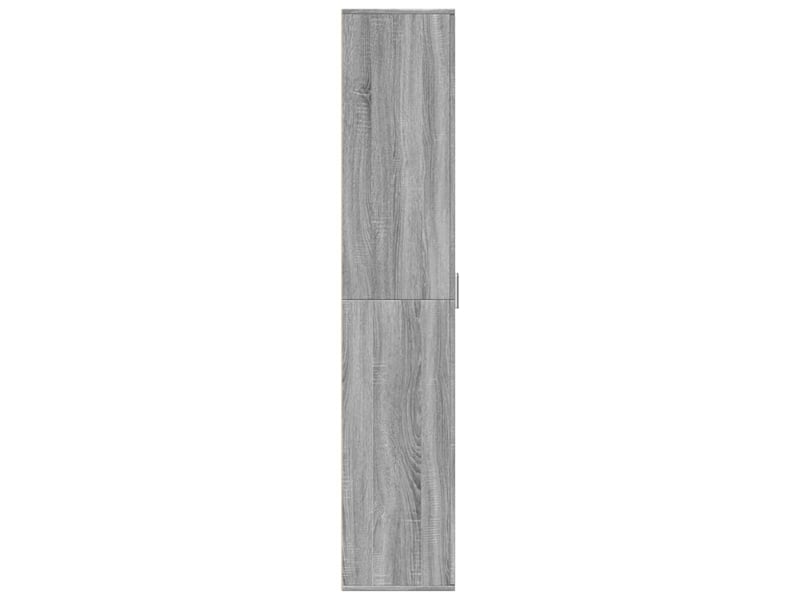  Buffet haut - bahut - meuble de rangement sonoma gris 60x35x180 cm bois d'ingénierie  - Conforama D