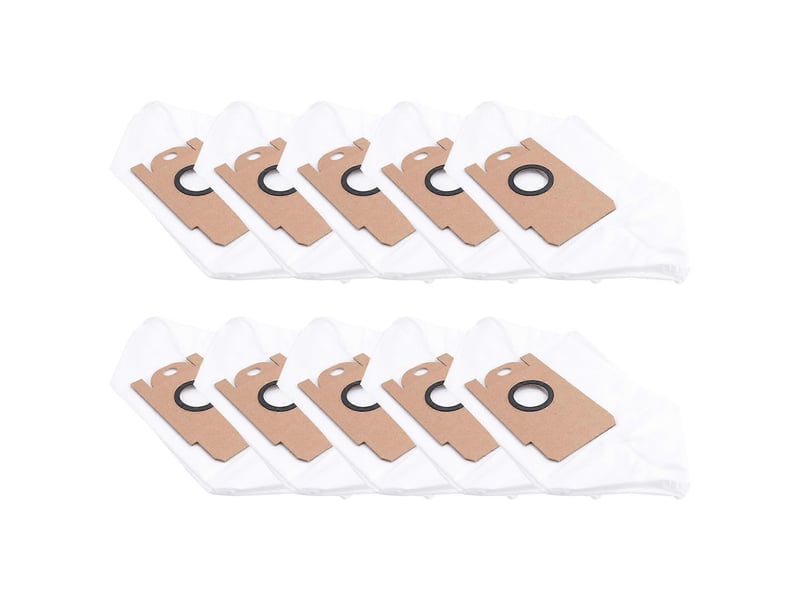  Replaceable accessories parts dust bags for r1 r1a robot vacuum cleaner robot vacuum cleaner parts 10pcs  - Conforama D