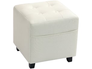 Pouf / repose pied beige