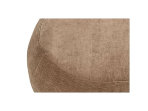 Pouf / repose pied <strong>PARIS PRIX</strong> <strong></strong> taupe