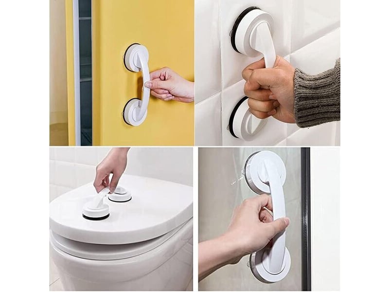 Poignée de préhension particulièrement résistante, ventouse portable - Conforama E