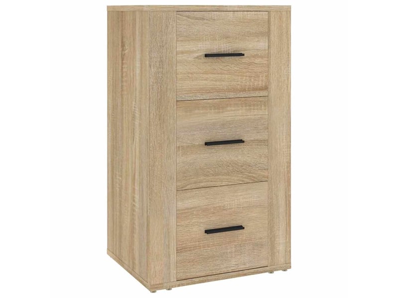  Buffet - bahut - meuble de rangement chêne sonoma 40x33x70 cm bois d'ingénierie  - Conforama A
