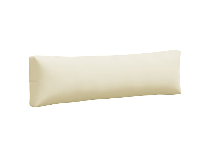  Lot de 2 coussins de palette, coussins de canapé crème tissu cf59523  - Conforama E