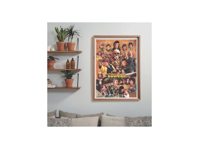  Puzzle 1000 pieces the goonies en boite compacte 70 x 50 cm avec poster CLE8005125375158 - Conforama C
