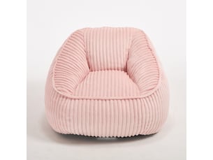 Pouf fauteuil en velours côtelé avec mousse à mémoire de forme, doux et confortable