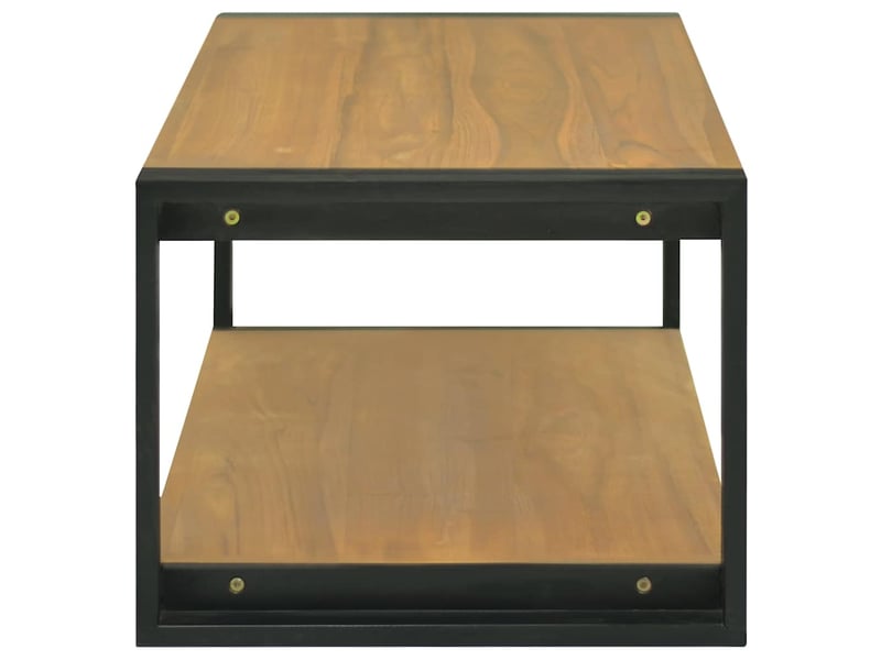  Armoire murale de salle de bain 110x45x35cm bois de teck solide  - Conforama C
