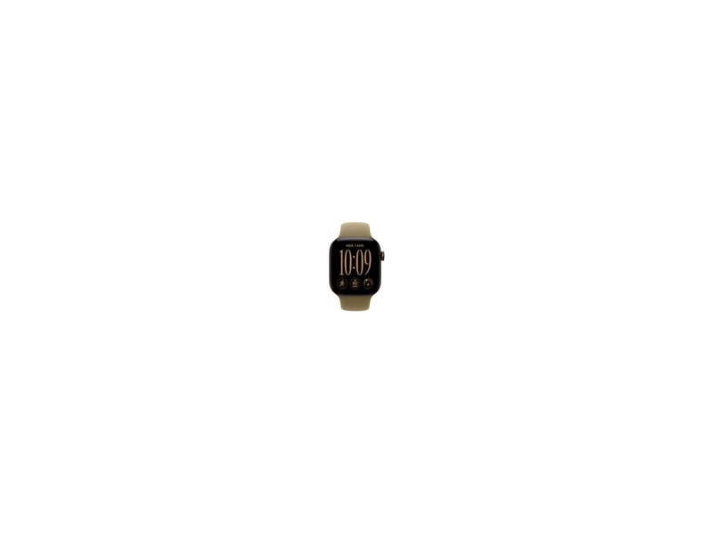  Montre connectee gps cellular 42mm aluminium doré bracelet sport silicone vert sm 8311366 - Conforama B