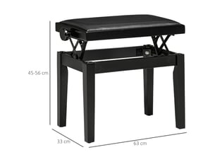 Pouf / repose pied BLOSSOM F12-009V00BK noir