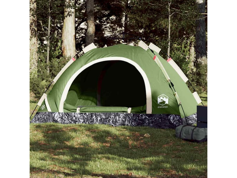  Tente de camping 3 personnes vert libération rapide  - Conforama B