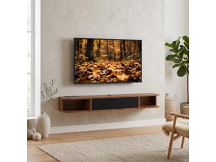 Meuble tv coloris marron  <strong></strong>  <strong></strong>