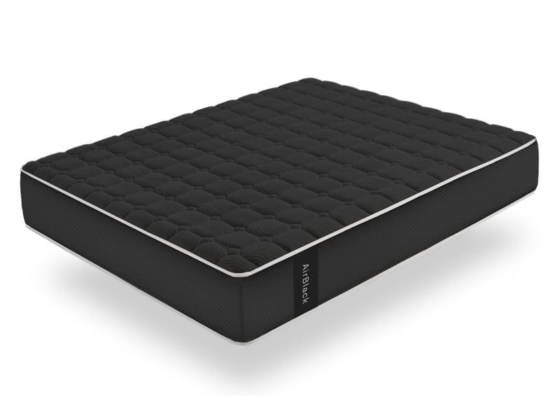  Matelas viscosoft air black - 105x190 cm - fermeté medium- moonia  - Conforama A