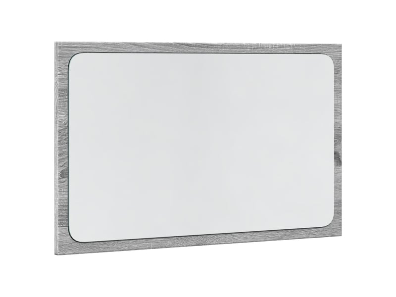  Miroir de salle de bain, miroir de toilette à led sonoma gris bois d'ingénierie cf62520  - Conforama C