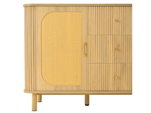 Buffet    <strong></strong> <strong></strong> - 140 cm coloris naturel 