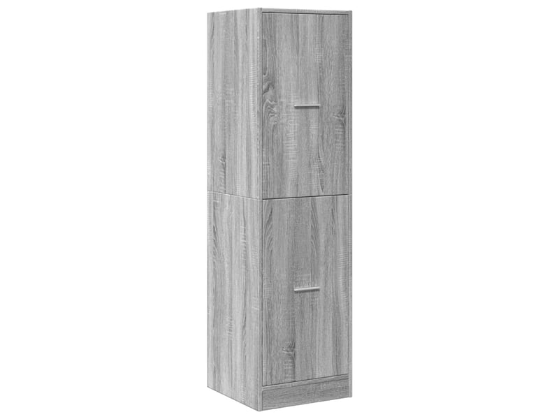  Armoire apothicaire sonoma gris 40x41x144,5cm bois d'ingénierie  - Conforama D