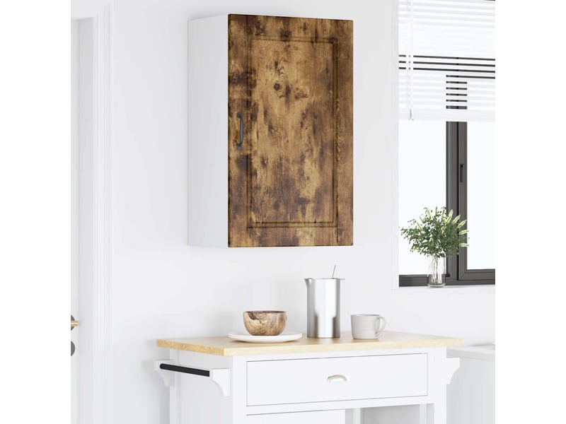 Armoire de cuisine chêne fumé 50x31x80cm bois d'ingénierie shl9136  - Conforama D