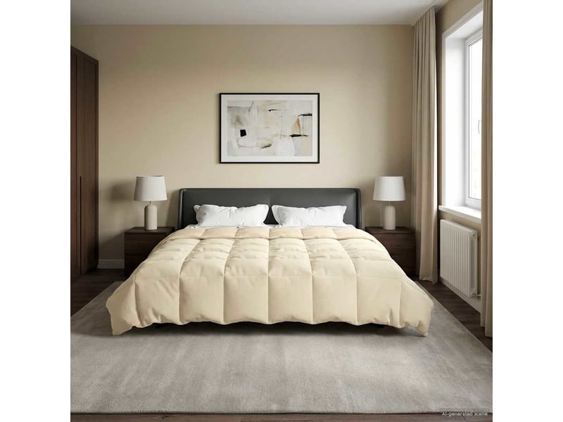 Couette - duvet d'été 200 x 240 cm été microfibre (100% polyester) - Conforama D