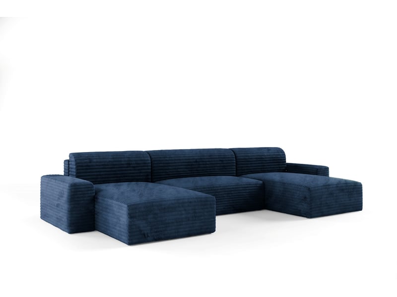 Canapé d’angle coco u avec fonction de couchage couleur : tilia 77  - Conforama D