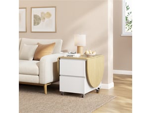 Table basse  coloris bois clair <strong>YAHEETECH</strong> <strong>616416 White/Oak</strong>