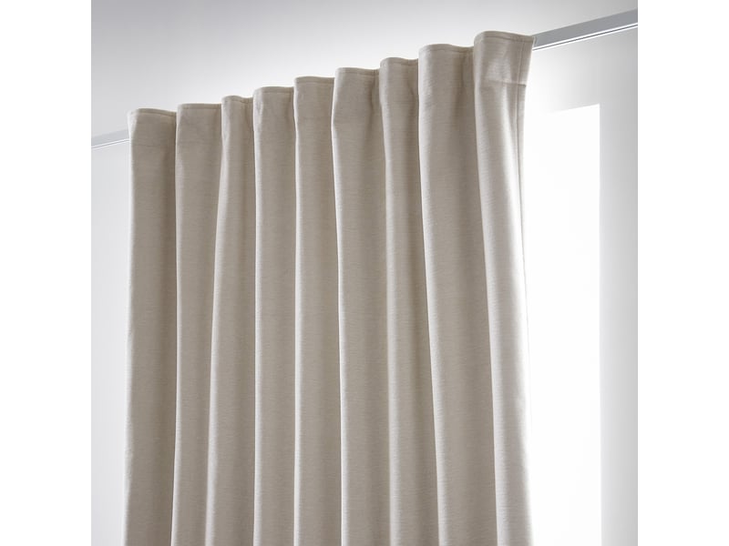  Rideau galon fronceur + polaire 140x260 cm polyester pampa PD21532 - Conforama C