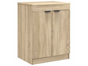 Armoire de salle de bain, meuble de rangement chêne sonoma 54x41x70 cm shl3751