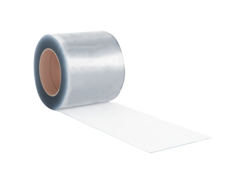  Rideau de porte transparent 200 mmx1,6 mm 50 m pvc cf43629  - Conforama D
