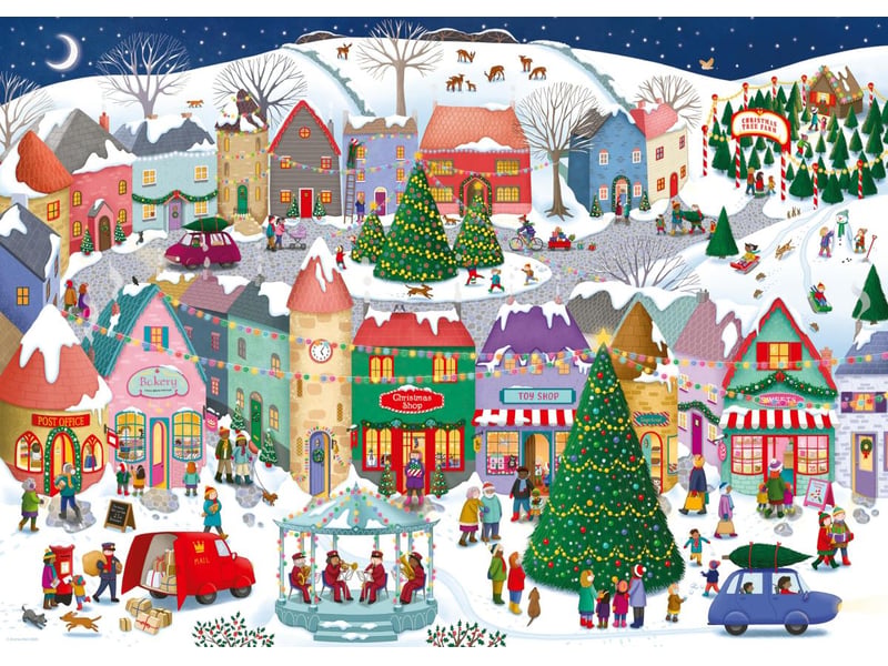  Puzzle 1000 pièces - dresde à l'aube 12001758 - Conforama A