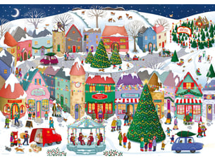 Puzzle 1000 pièces - dresde à l'aube