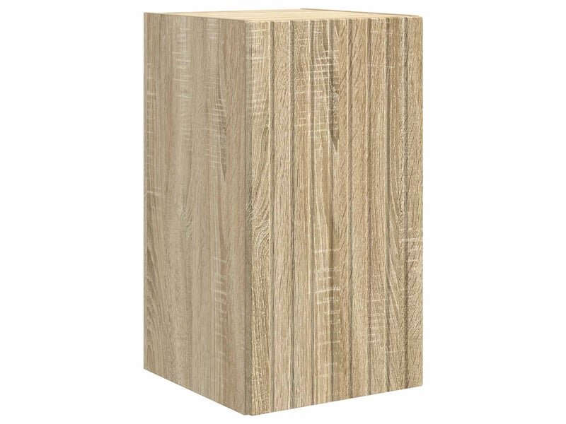  Ensemble de mobilier de salle de bain 3 pc chêne sonoma cf64375  - Conforama D