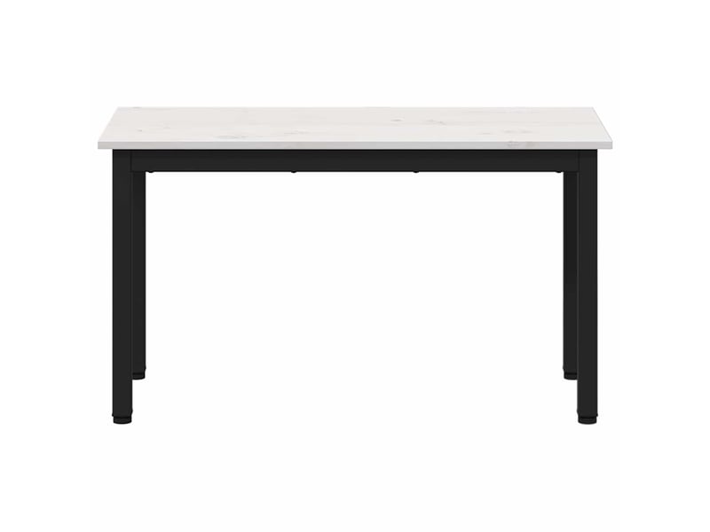  Banc d'entrée, banc d'intérieur blanc 80x35x45 cm bois de pin massif  - Conforama E