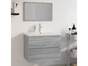 Meubles de salle de bain, armoire salle de bain sonoma gris bois d'ingénierie cf65468