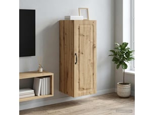 Armoire <strong></strong> <strong></strong> coloris bois clair largeur 33 cm