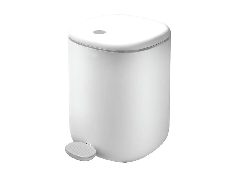Poubelle salle bain 7l design élégant pour salle de bain ou cuisine - Conforama A