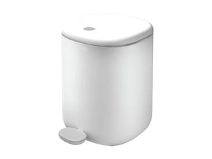 Poubelle salle bain 7l design élégant pour salle de bain ou cuisine