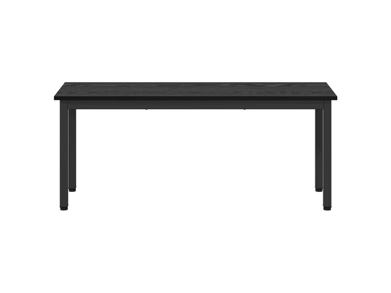  Banc d'entrée, banc d'intérieur chêne noir 110x35x45 cm bois d'ingénierie  - Conforama E