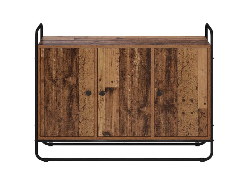  Buffet salon, buffet de rangement bois ancien 102x35x75 cm bois d'ingénierie shl93313  - Conforama D