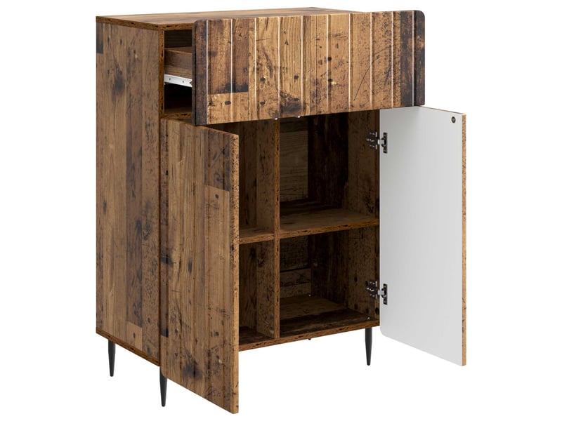  Buffet - bahut - meuble de rangement bois ancien 66 x 34,5 x 92 cm bois d'ingénierie  - Conforama E